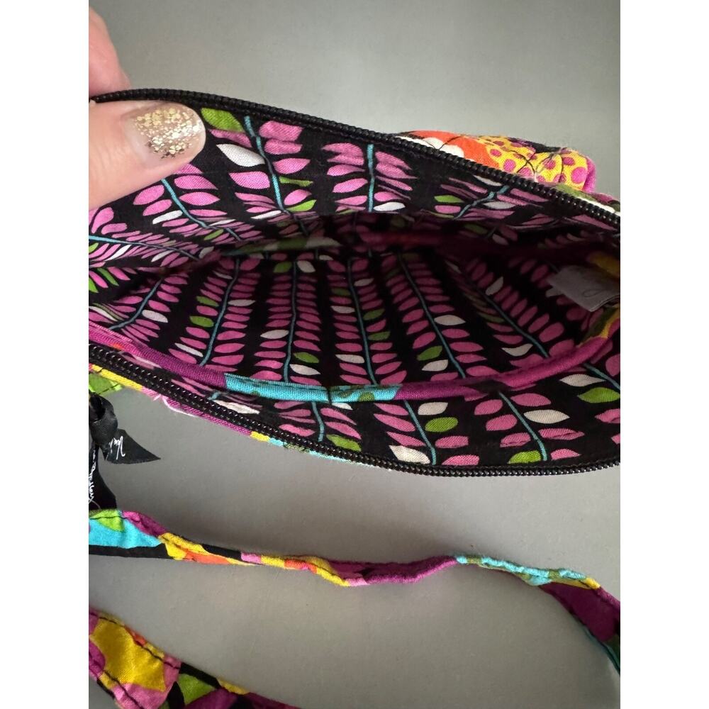Vera Bradley Va Va Bloom Hipster Crossbody Shoulder Bag Purse Excellent Cond. - Picture 10 of 12